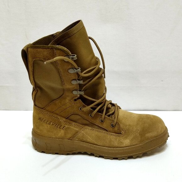 Belleville C290 Ultralight Combat Training Boot Sz 7R Vibram Outsole Coyote Brn - Picture 3 of 9